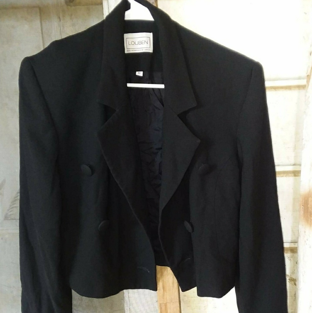 Black blazer jacket